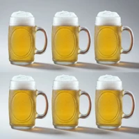 Imagem da oferta Conjunto Com 6 Canecas De Chopp 350ml cada