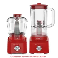Multiprocessador Compacto Britânia BMP950 Liquidificador e Processador Plus em oferta na Magazine Luiza