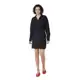 Vestido Curto Chemise Acinturado Em Tecido De Algodão - hering em oferta