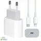 Carregador Turbo 20W + Cabo Lightning para USB-C Compatível Iphone 11 12 13 Pro Max X XR XS - Power em oferta