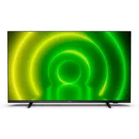 Smart TV LED Philips 50 4K, Wifi, Bluetooth, HDMI, Google Assistant, Preto - 50PUG7406/78 em oferta na Magazine Luiza
