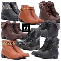 Imagem da promoção Bota Cano Curto / Coturno Look Fashion (Poucas Numerações)