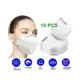 kit 10 Máscara Respiratória KN95 Clip Nasal Externo Com ANVISA - Honorhall em oferta
