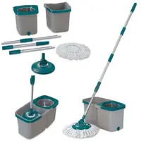 Mop Giratório Duas Águas Fit Esfregão Flash Limp - FlashLimp em oferta na Magazine Luiza