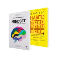 Kit Livros Midset A Nova Psicologia do Sucesso - O Poder do Hábito em oferta na Magazine Luiza