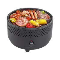 Churrasqueira a Carvão Portátil com Ventilador - Nell GB-PC1 PR com Assadeira em oferta na Magazine Luiza