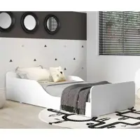 Cama Montessoriana Multimóveis 100% MDF para colchão 150x70cm Branca em oferta na Magazine Luiza