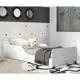 Cama Montessoriana Multimóveis 100% MDF para colchão 150x70cm Branca em oferta