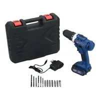 Furadeira e Parafusadeira a Bateria 12V - 3/8” com Maleta + 13 Peças Nell em oferta na Magazine Luiza
