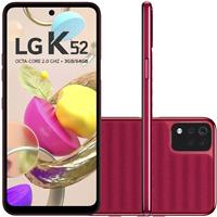 Imagem da promoção Smartphone LG K52 64GB 4G Wi-Fi Tela 6.6'' Dual Chip 3GB RAM Câmera Quádrupla + Selfie 8MP - Vermelh