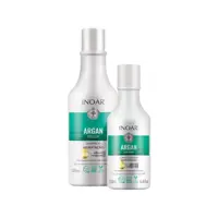 Shampoo e Condicionador Inoar Argan Infusion - Hidratação em oferta na Magazine Luiza