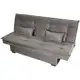 Sofá-cama Casal 3 Lugares Suede Matrix - Esmeralda em oferta