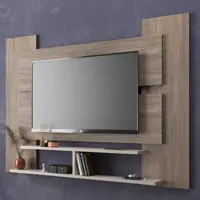 Painel para TV até 49 Polegadas com Nicho Orlando J Carvalho Carvalho/Off White em oferta na Magazine Luiza