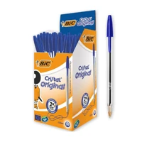 Imagem da promoção Caneta Bic Azul Cristal Dura Mais – Ponta Esferográfica Média de 1.0mm. Escrita Macia e Cor Intensa