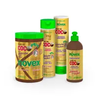 Imagem da oferta Kit Novex Óleo de Coco U