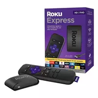 Imagem da promoção Roku Express Streaming Player Conversor Smart TV Full HD com Controle Remoto - Preto