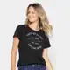 Camiseta Colcci Love Is The Truth Feminina em oferta