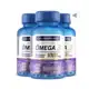 KIT COM 3 - Ômega 3 1000mg - óleo de peixe catarinense 120 caps EPA 540mg + DHA 360mg original em oferta
