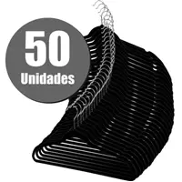 Imagem da promoção Kit 50 Cabide De Veludo Adulto Ultra Fino Antideslizante - NAWEB HOME