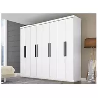 Imagem da promoção Guarda-roupa 8 Portas 4 Gavetas - Araplac Porto