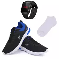 Imagem da promoção Kit Tênis Academia Masculino + Relógio Digital LED + Meia - It Shoes