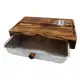 Tábua Inteligente De Carne Para Churrasco Madeira C/ Gaveta - JKVERAS em oferta