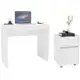 Conjunto Escritório/Home Office Politorno Cajamar Mesa e Gaveteiro em oferta
