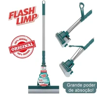 Imagem da promoção Mop Rodo Mágico Esfregão Flash Limp Limpeza Geral Refil Secador