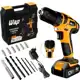 Furadeira Parafusadeira 3/8" a bateria 12V com kit de brocas e bits - BPF 12K3 - Wap (110V/220V) em oferta