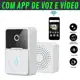 campainha com visor noturno sem fio câmera wifi novo vídeo porteiro inteligente em oferta