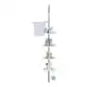 Suporte Banheiro Decoteam Altura Ajustável Aço Inox Oferta! em oferta