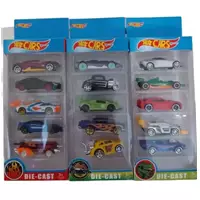 Imagem da promoção Kit Coleção Carrinho Ferro Cars Miniaturas Esportivo com 05 peças - toys