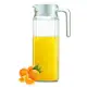 Jarra De Vidro Com Tampa 1 Litro Agua Suco - EMCASATEM em oferta