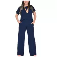 Imagem da promoção conjunto feminino pantalona calça e blusa - audacia paiva