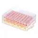 Porta Frios Duplo Transparente Acrilico Organizador Com Tampa e Individual - Alves em oferta