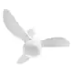 Ventilador de Teto Ventisol Fenix Branco 3 Velocidades Premium em oferta