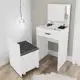 Penteadeira Compacta com Espelho e Baú Pe2007 Tecno Mobili em oferta