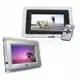 Porta Retrato Digital 7 Polegadas Lcd Relógio Som Vídeo Controle Remoto Mp3 Mp4 Sd Usb - jodi em oferta