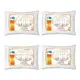 Kit 4 Travesseiro Penas De Ganso 70x50 Lavável Antialérgico Soft Firme Hipoalergênico Alto Macio Con em oferta