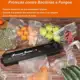 Máquina Seladora a Vácuo Automática de Alimentos Bivolt Sem Ar - lin tian em oferta