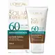 Protetor Solar Facial Antioleosidade FPS60 Solar Expertise Efeito Matte Cor 5.0 Negra L’Oréal Paris em oferta