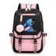 Mochila Stitch Backpack Estudante Masculino E Feminino Com Escolar Disney Sewing em oferta