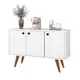Aparador Buffet Balcão Cantinho Do Café Retro 3 Portas em oferta
