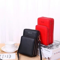 Imagem da promoção Bolsa transversal feminina moda feminina trabalho social porta celular com 3 divisorias