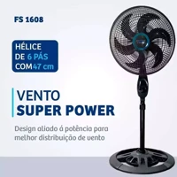 Imagem da Promoção Ventilador de Coluna 103cm-130cm ajuste de altura livremente, ventilador de pé 110v/220v