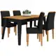 Mesa Com 4 Cadeiras Benim Móveis Arapongas em oferta