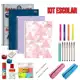 Kit Material Escolar Básico 13 Peças Caderno Universitário em oferta