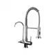 Torneira para Cozinha Gourmet de Mesa Dupla Nell - F-02 CRO Prata em oferta