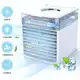 Mini Ar Condicionado Portatil Air Cooler Umidificador Climatizador Luz Led Original Usb Portatil em oferta