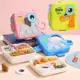 lancheira Caixa de almoço de plástico student school divisor bento caixa pode ser aquecido microonda em oferta